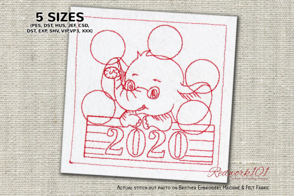 Cute Baby Elephant Celebrating New Year Review