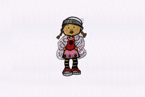 Forward Winter Girl: A Seasonal Embroidery Review