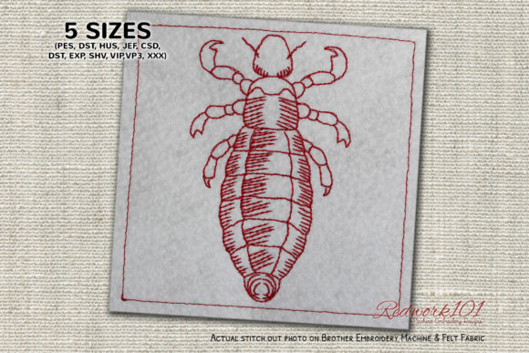 Louse Redwork: A Quirky Addition for Etsy Shops