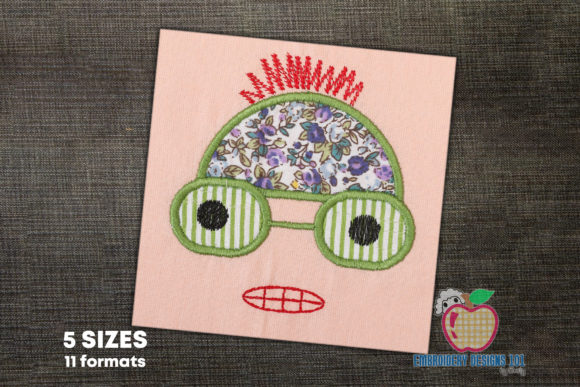 Mini Face Cartoon Applique: A Pro Review for Small Business Merch