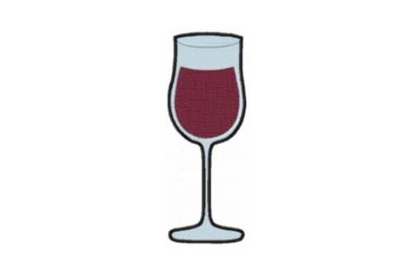 Red Wine Glass Flared: A Charming Design for Handmade Gifts