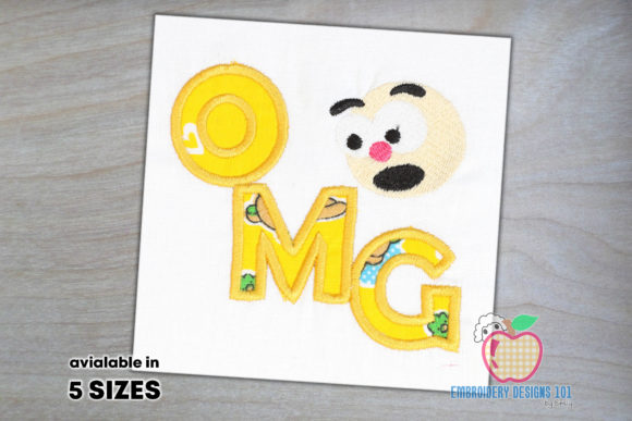 Review: Oh My God Cartoon Face Applique for Etsy Shops