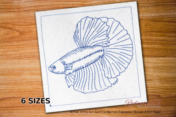 Siamese Fighting Fish: A Seasonal Embroidery Review