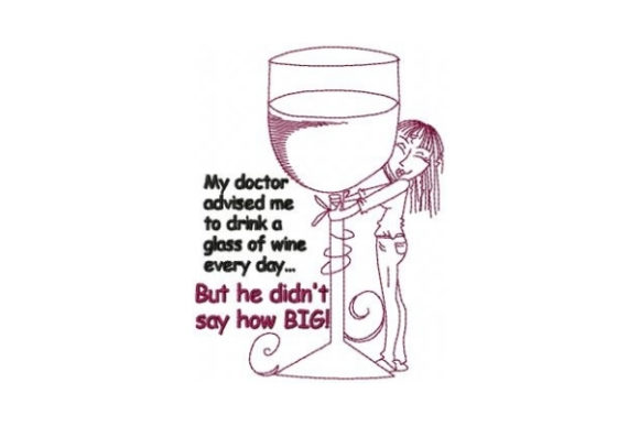 Witty Wine Quote for Boutique Sweatshirts